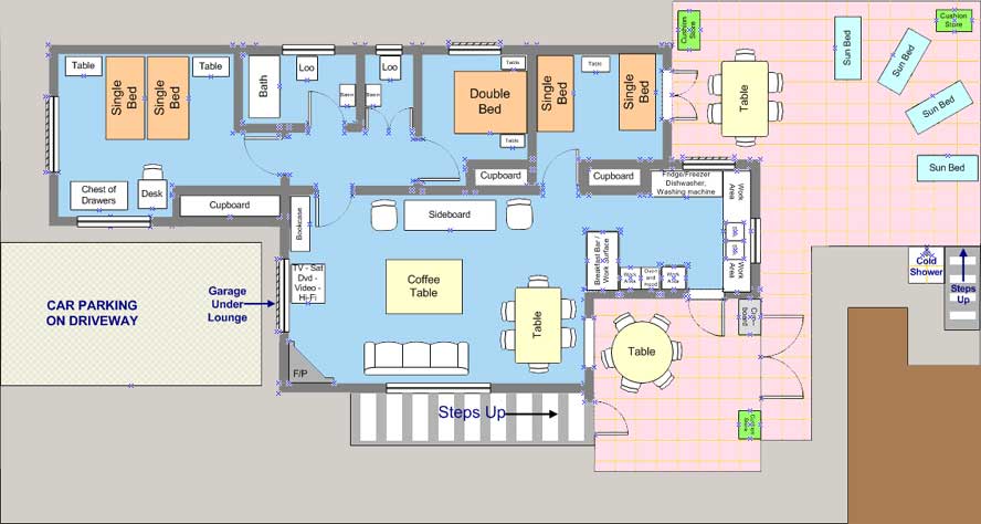 Villa Rosa Floorplan